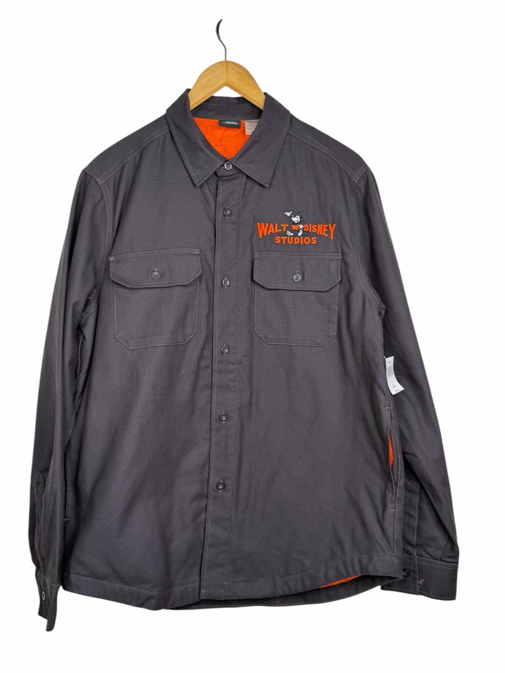 Disney 100 NWT Walt Disney Studios Quilted Flannel Jacket Limited Edition Sz M
